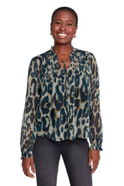 Renuar Woven Blouse (R5277-911) (Storm Combo)