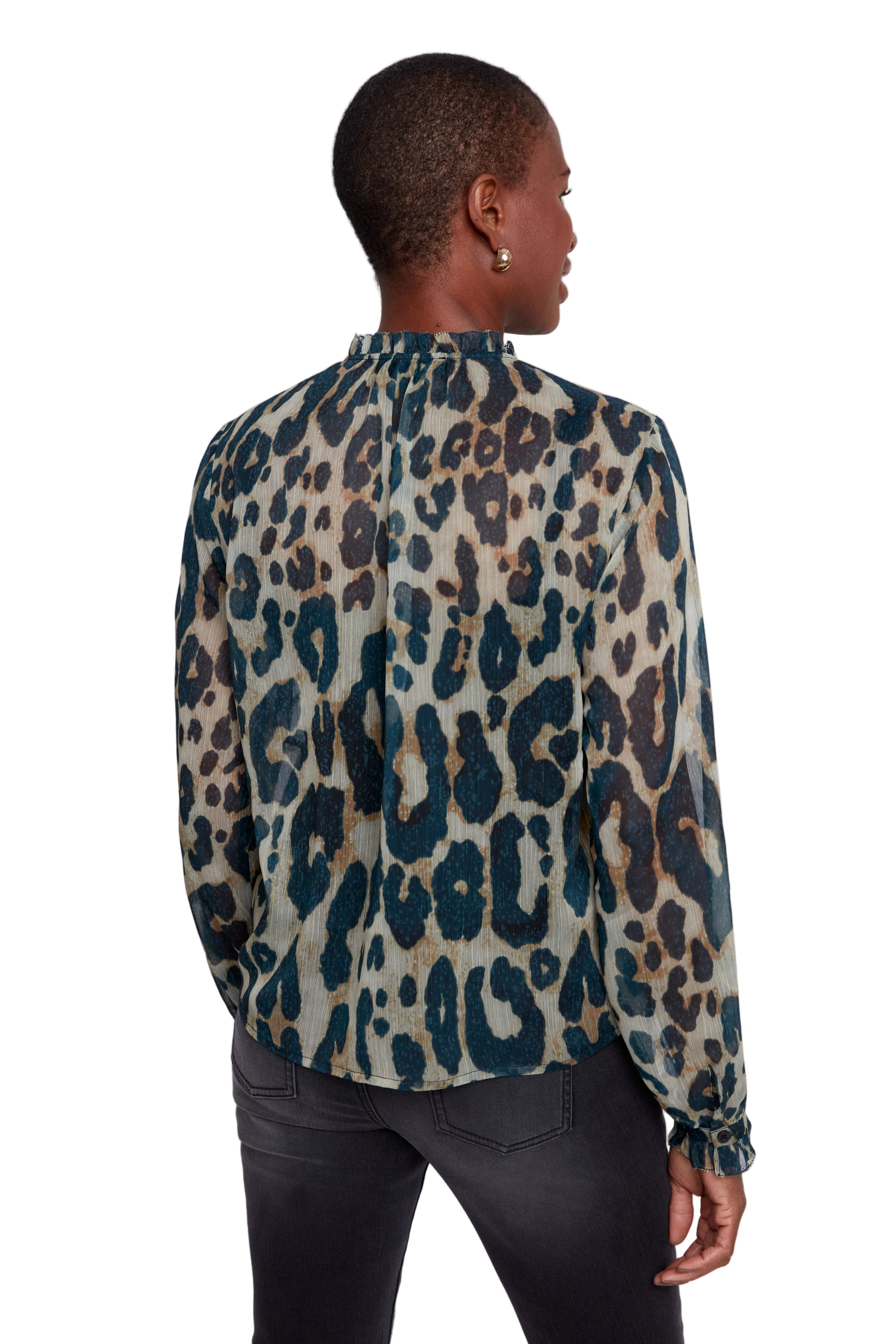Renuar Woven Blouse (R5277-911) (Storm Combo)