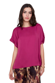 Renuar Lux Silky Fabric Top (R5290-46)(3-Colors)