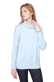 Renuar Soft Touch Yarn Knit Sweater (R6677-3391) (Light Mist)