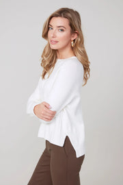 Renuar Soft Knit Sweater (R6948-3391) (Creme)