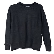 Renuar Knitted Comfy Yarn Sweater (R6952-4301) (Black)