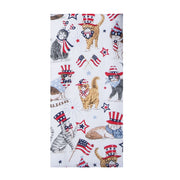 Kay Dee USA Patriotic Cats Dual Purpose Terry Towel (R807)