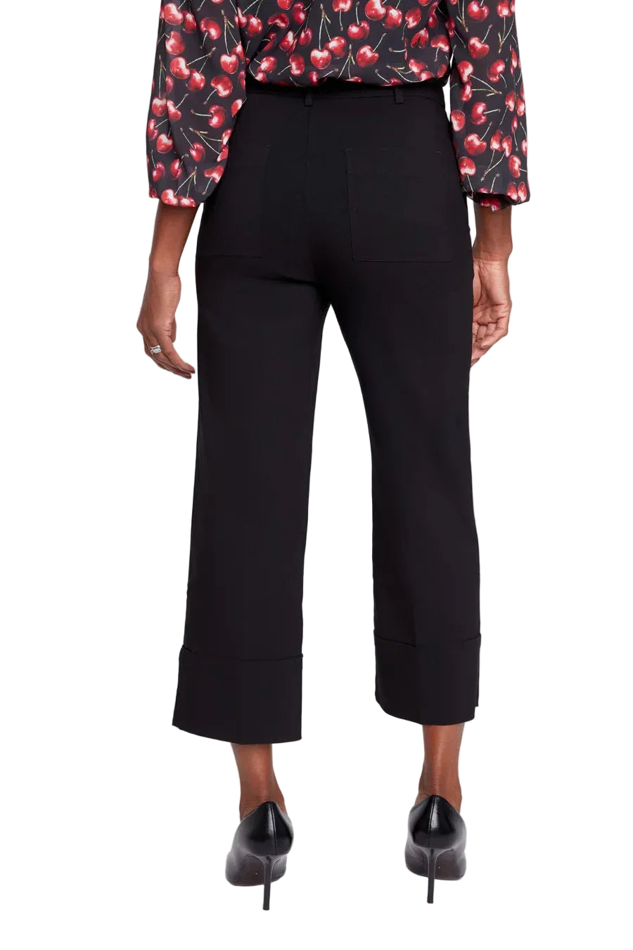 Renuar Tencel Woven Pocket Pant (R8121-E730H) (Black)