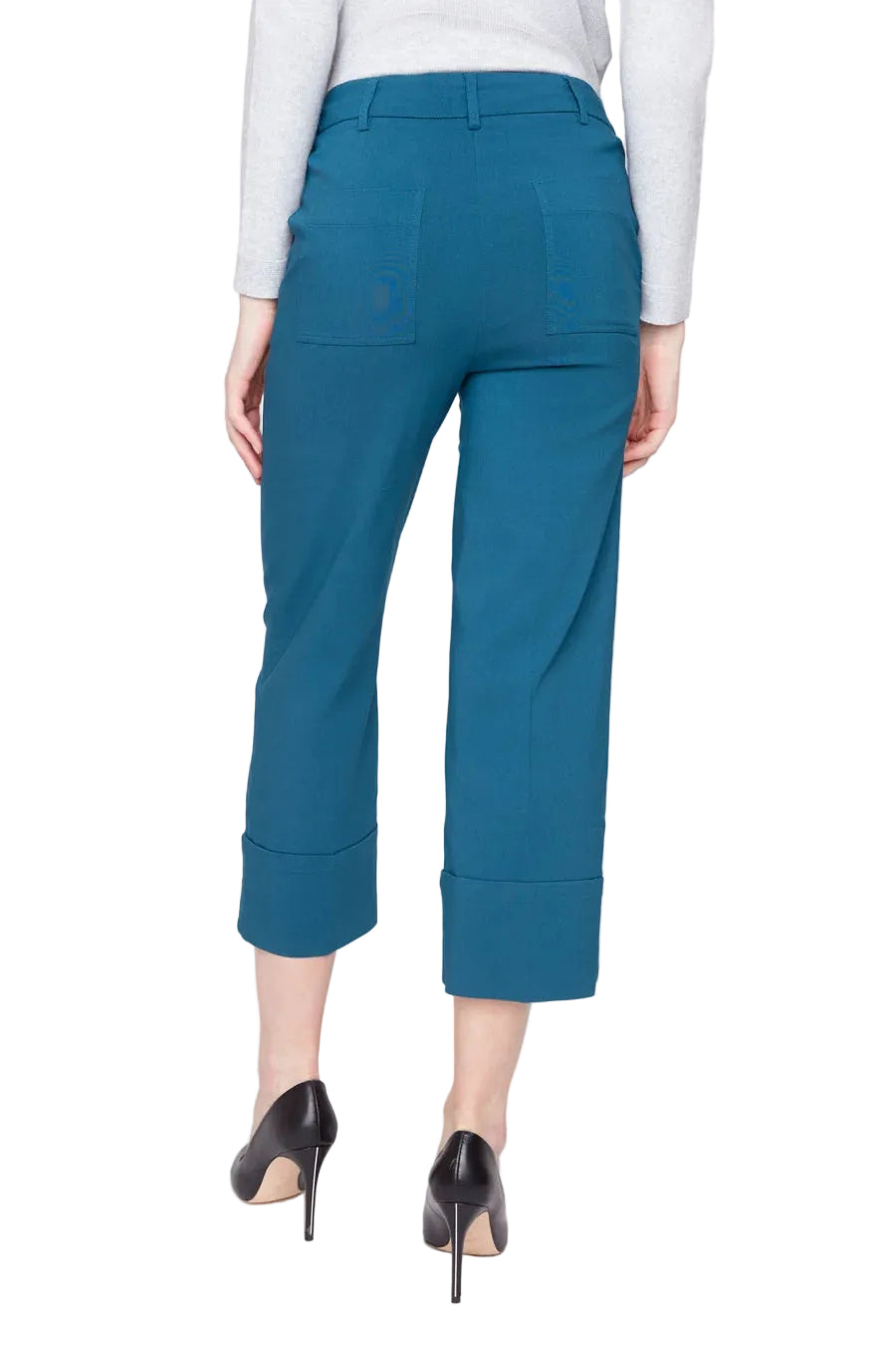 Renuar Tencel Woven Pocket  Pant (R8121-E730H) (Deep Sea)