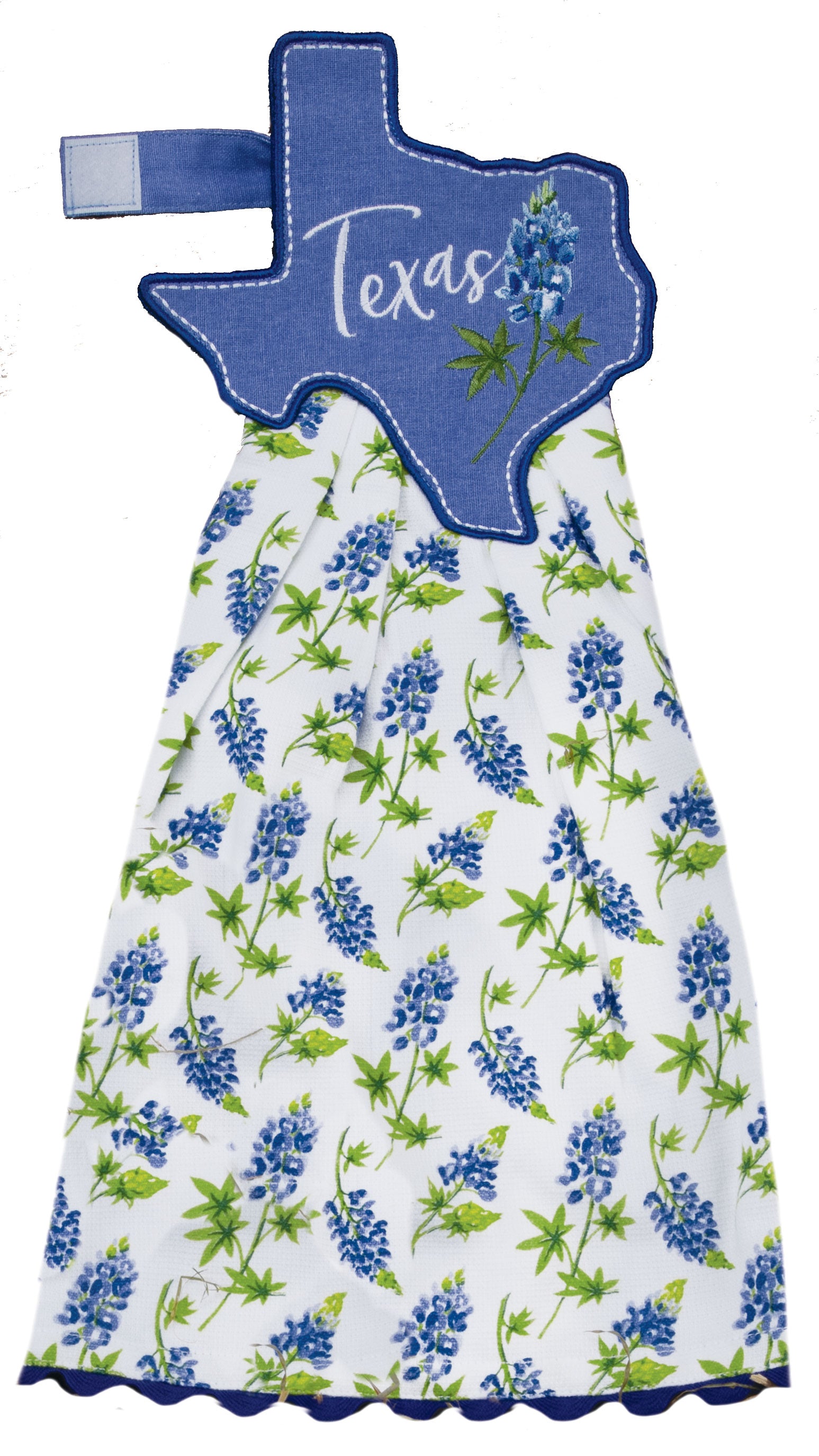 Texas Bluebonnet Hang- Up Terry Towel (R8166)