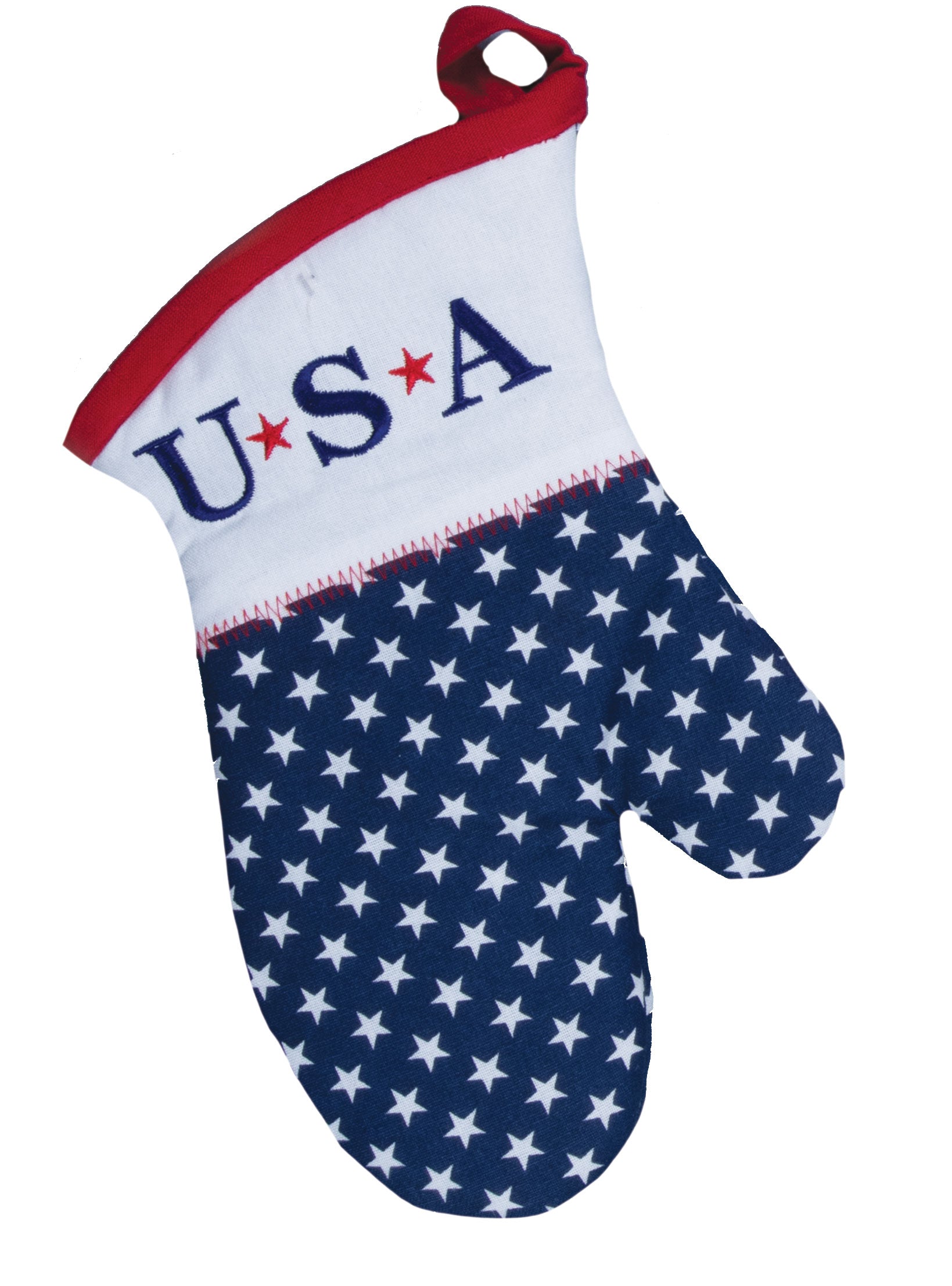 Kay Dee USA Patriotic America Embroidered Oven Mitt (R8571)