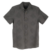 Pendleton Men's Shoreline Print Short Sleeve Western Shirt (on Sale)(RA849-79307)(Smoke)