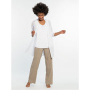 Nic & Zoe Lightweight Long Back of the Chair Cardigan (2 Colors) (ALL1191)