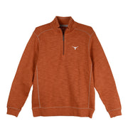 Texas Longhorn Tommy Bahama Sport Tobago Bay Half Zip Pull Over (ST226342BR) BO