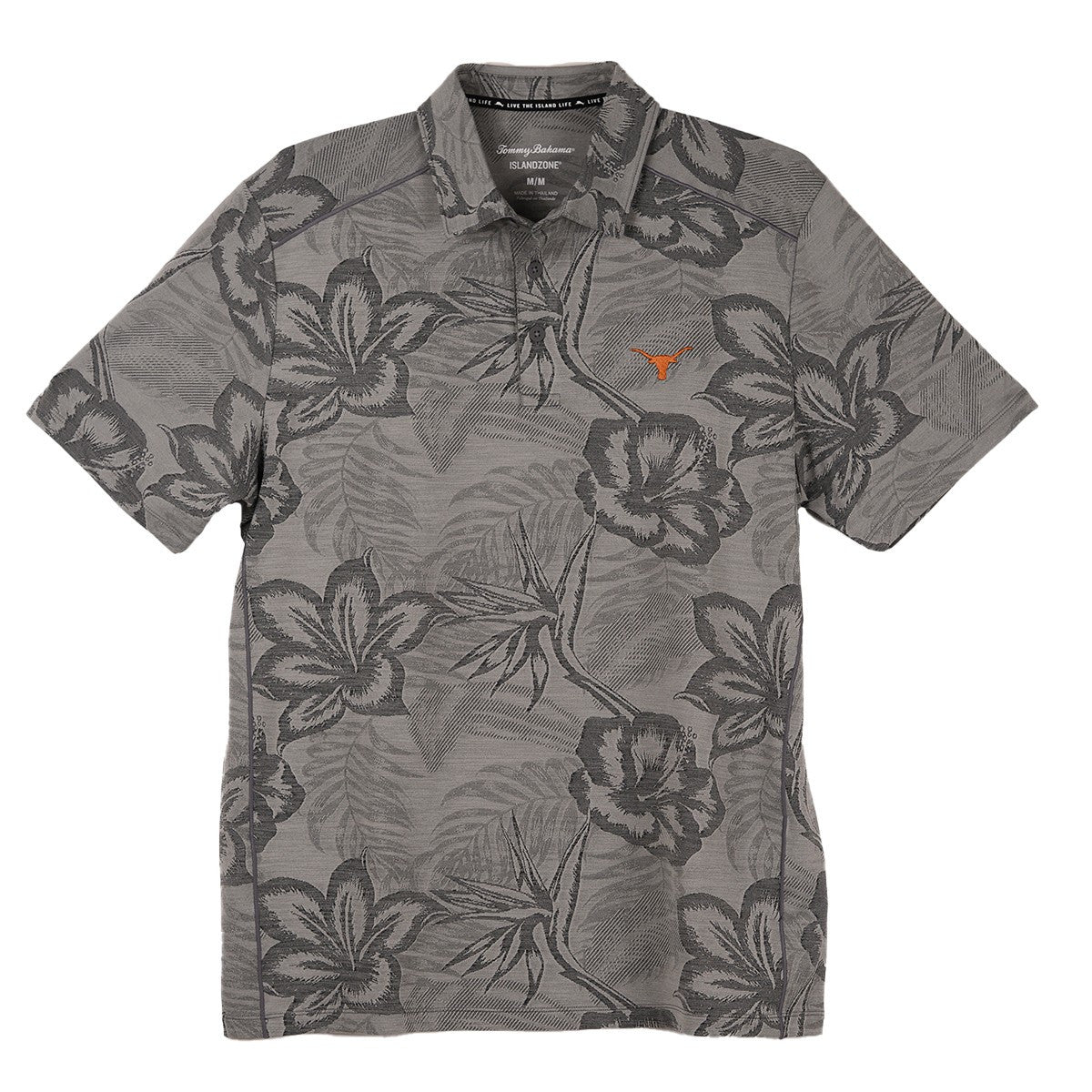 Texas Longhorn Tommy Bahama Sport Delray Fresco Polo (ST226611BR) BLK