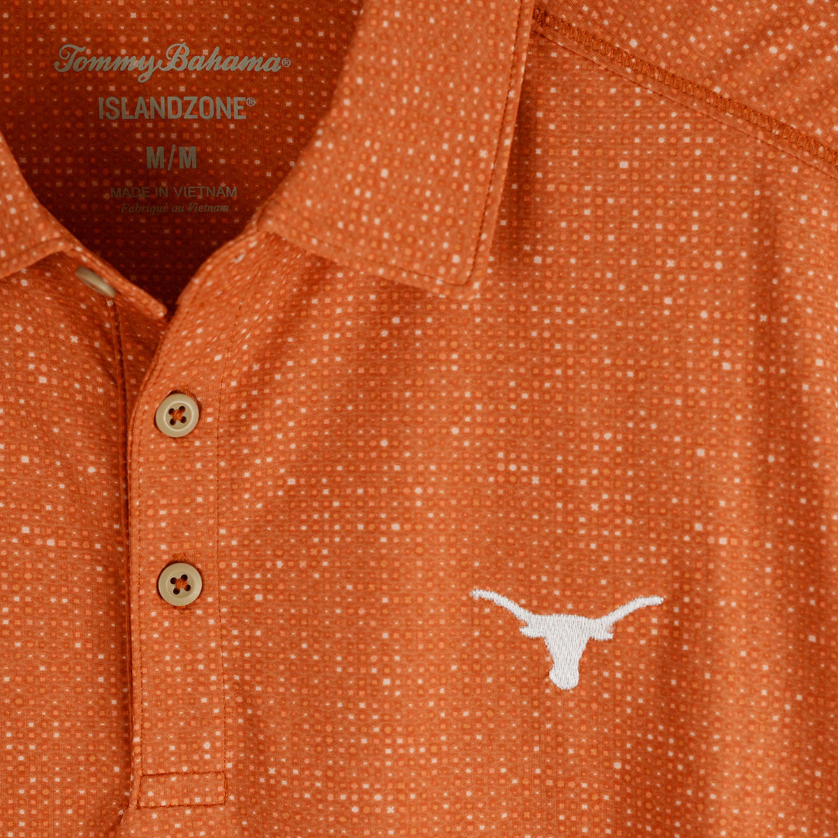 Texas Longhorn Tommy Bahama Palm Dunes Polo (ST228104BR)