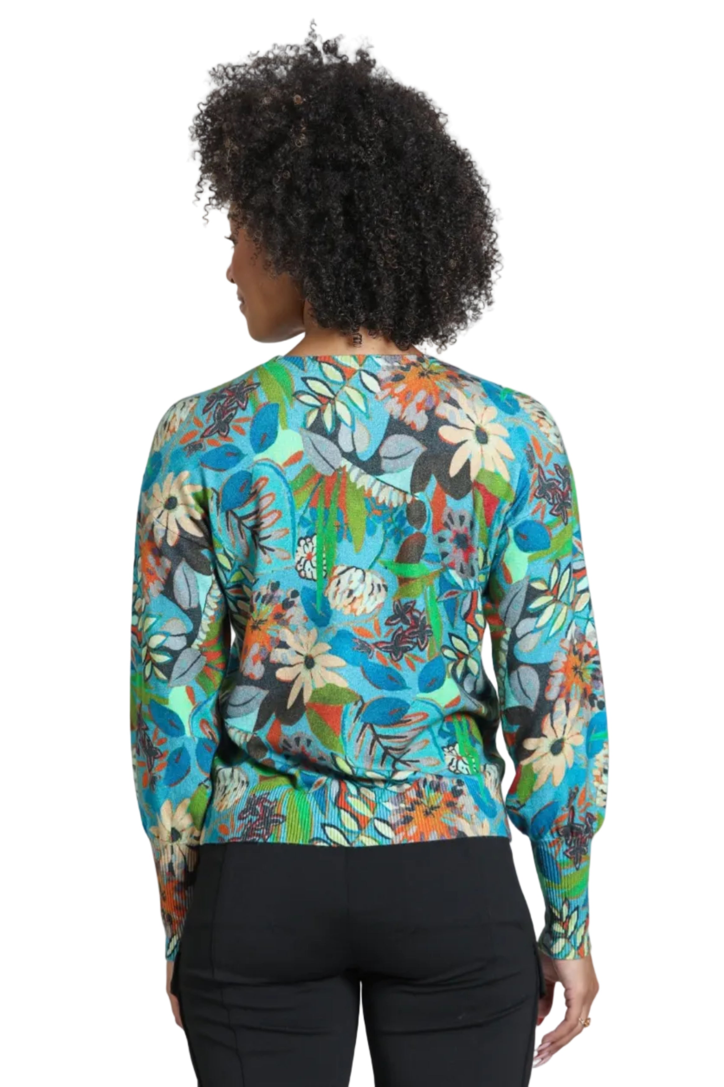 APNY Harvest  Wildflower Botanical Lightweight Sweater (SW121F)