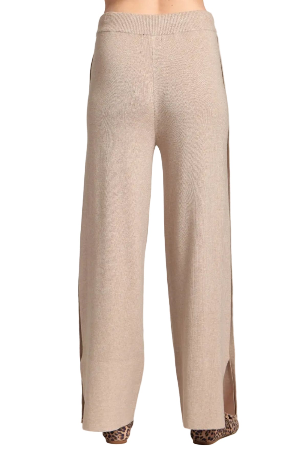 APNY Pull-on Pant With Split Hem (SW187) (Heather Sand)