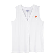 Texas Longhorns Tommy Bahama Ladies Kauai V-neck Tank (SW222071-033)(White)
