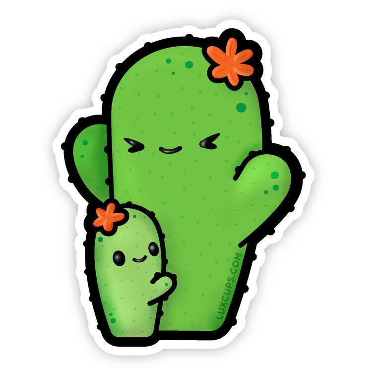 Cactus Hugs Sticker (LUX S29)