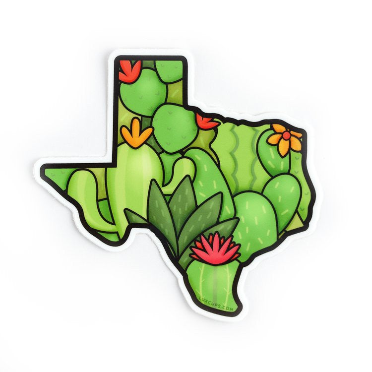Texas Cacti Sticker (LUX S49)