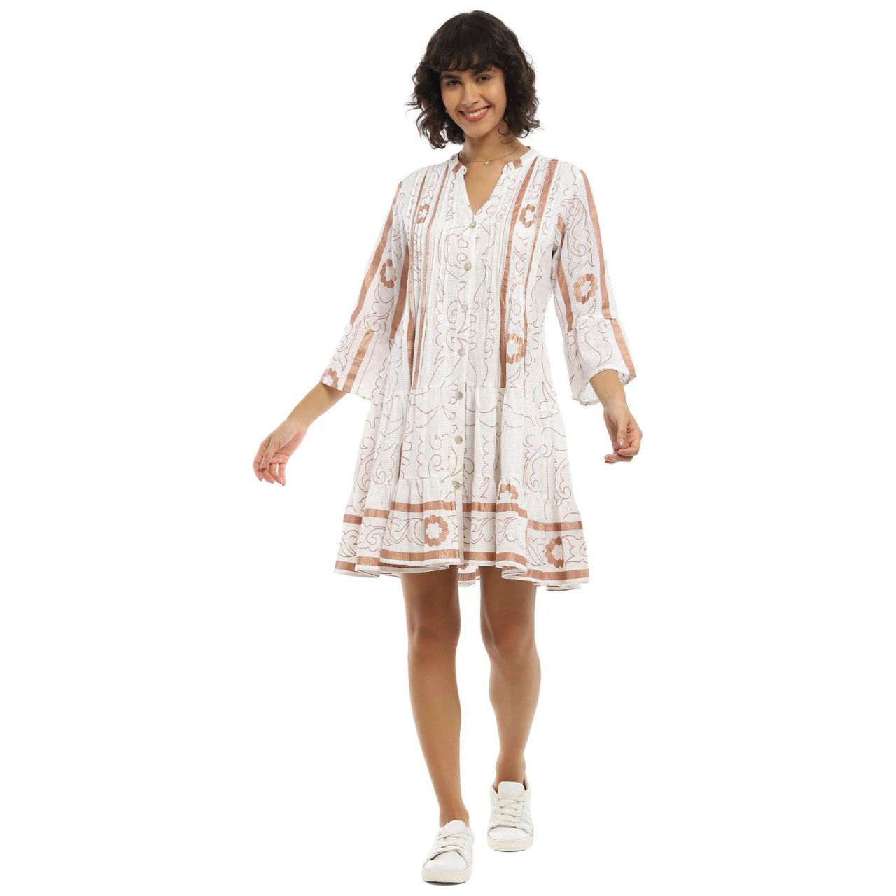 Parsley & Sage Copper Arthena Dress