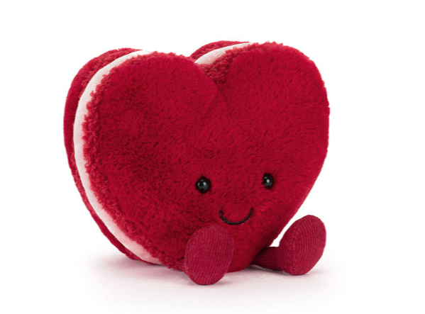 Jellycat Amuseable Arlette Heart Macaron