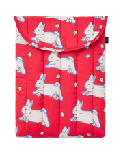 Baggu Puffy Laptop Sleeve 16" - Bunnies