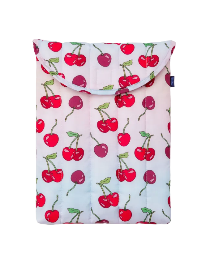 Baggu Puffy Laptop Sleeve 13"/14" - Cherries