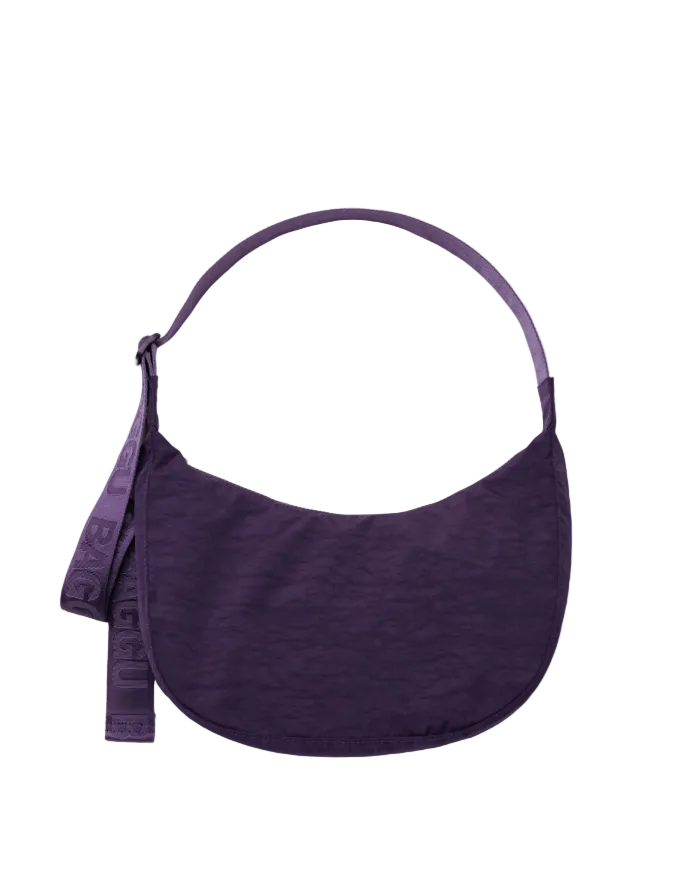 Baggu Medium Nylon Crescent Bag - Fig