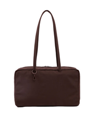 Baggu Medium Nylon Bowler Bag - Coffee