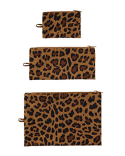 Baggu Flat Pouch Set - Leopard