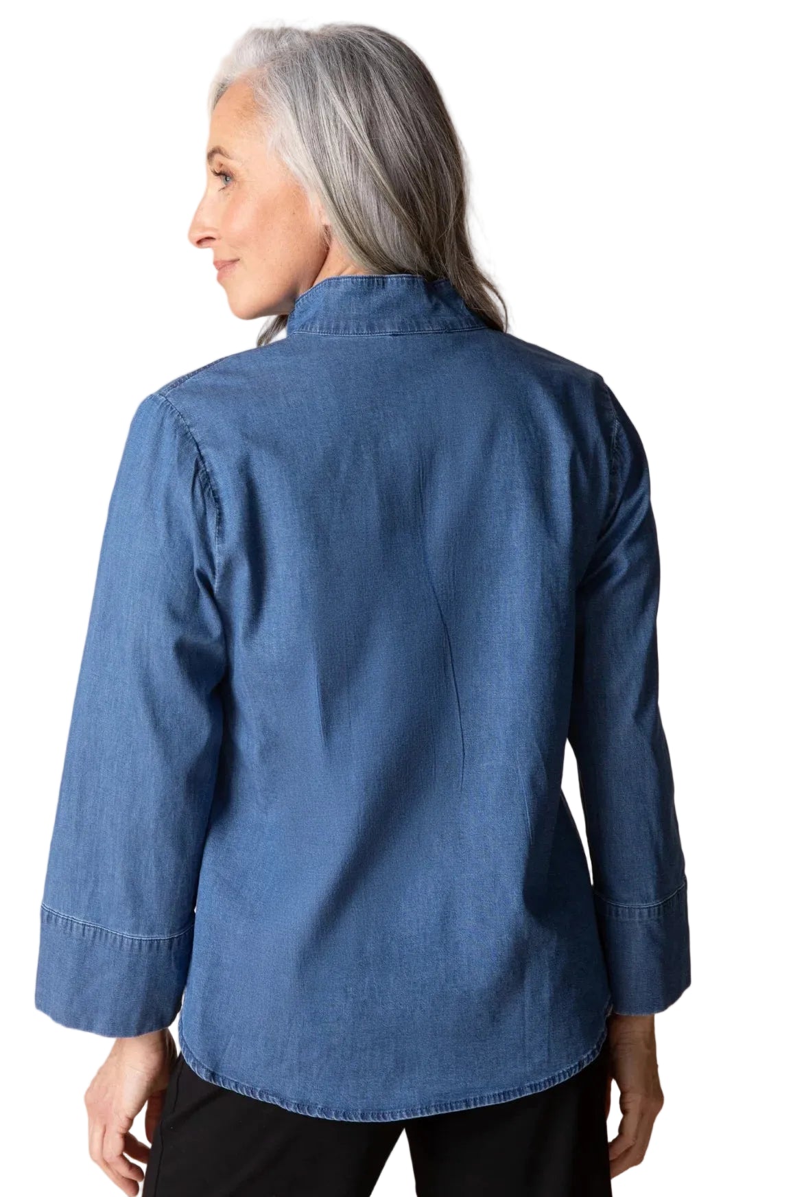 Habitat Perfect Travel Denim Half Placket Pull Over (15545) (Medium Denim)