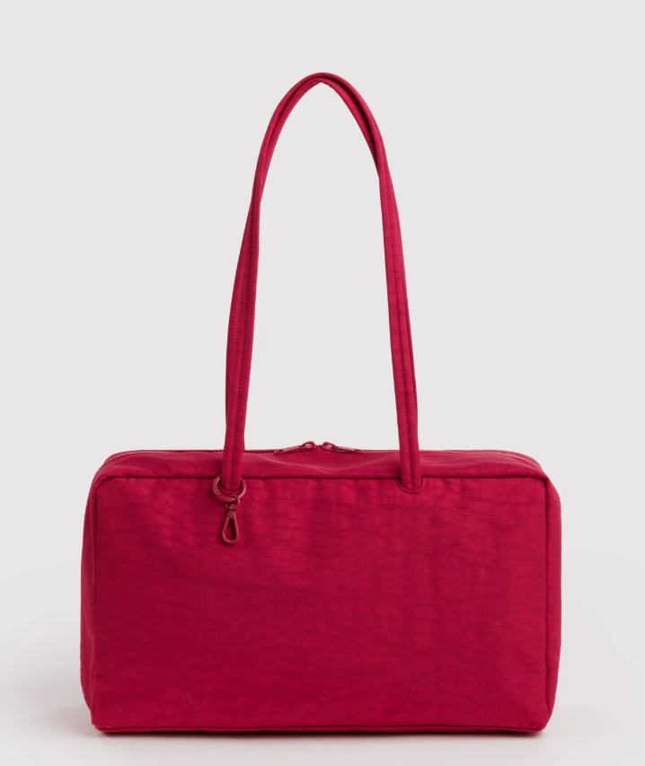 Baggu Medium Nylon Bowler Bag - Cherry