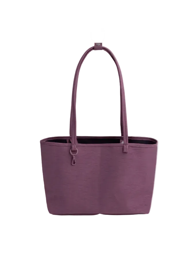 Baggu Medium Nylon Reversible Tote - Wild Plum Mix