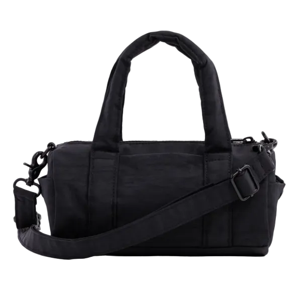 Baggu Small Nylon Duffle Bag - Black