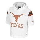 Texas Longhorn Colosseum Ladies Oversized Hooded Mesh Top (WHT)