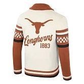 Texas Longhorn Colosseum Jacquard Cardigan