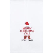 Merry Christmas Y'all Boots Kitchen Towel (04HRS1359WC)