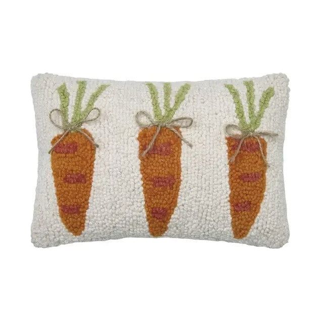 Peking Handicraft Carrots Hook Pillow