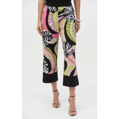 Joseph Ribkoff Relaxed Floral Summer Pants