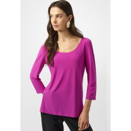 Joseph Ribkoff Scoop Neck Cosmos Pullover Top