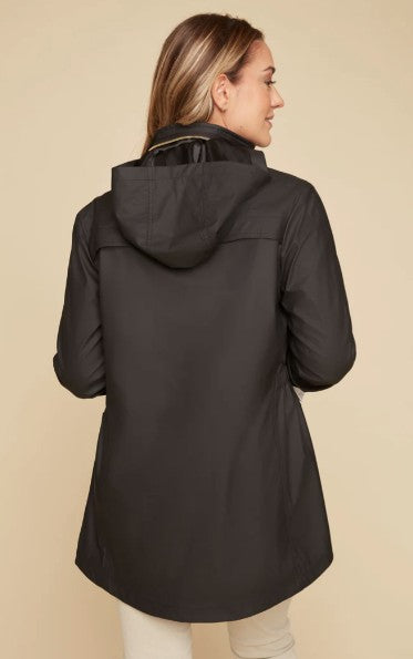 Renuar Waterproof Hooded Adirondack  Jacket (Black)