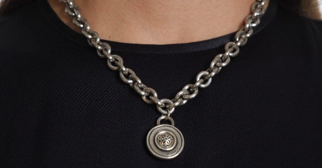 Brighton Ferrara Disc Necklace (SLV)
