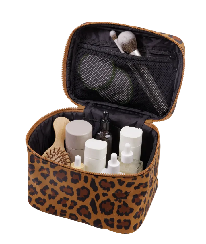 Baggu Large Cosmetic Case - Leopard