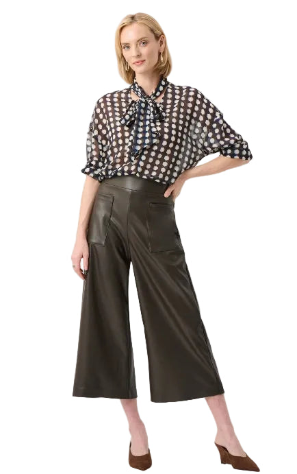 Joseph Ribkoff  Wide-leg Trousers (263096)( Mocha)(Size 10)