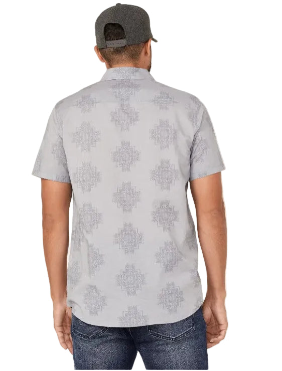 Pendleton Men's Shoreline Print Short Sleeve Western Shirt (on Sale)(RA849-79317)