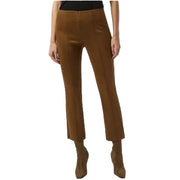 Joseph Ribkoff Marled Flare Leg High Rise Brown Pant (243178)(Brown)