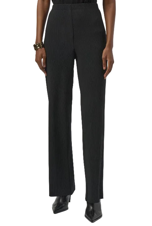Joseph Ribkoff Relaxed Pleated Trouser (254006)(Black)