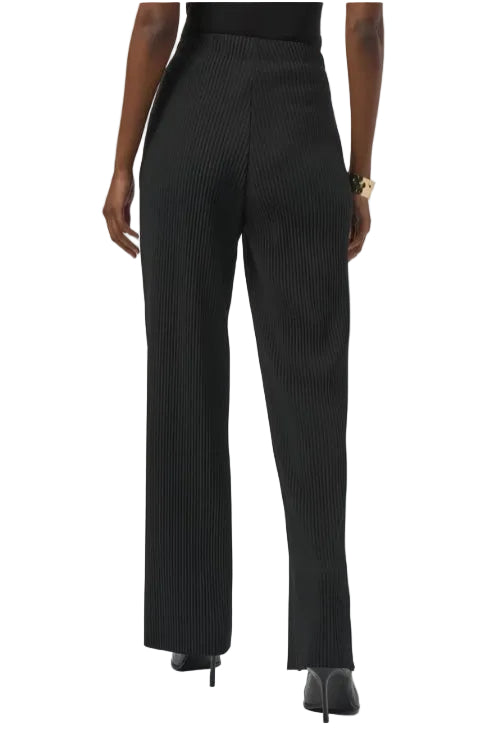 Joseph Ribkoff Relaxed Pleated Trouser (254006)(Black)
