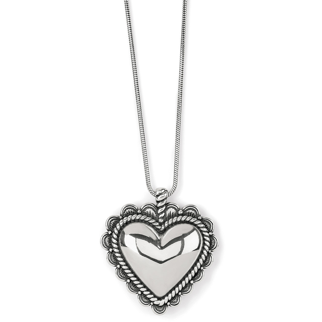 Brighton Sonora Bold Heart Necklace (JM5420)