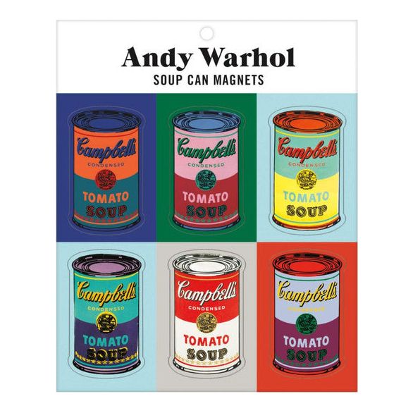 Andy Warhol Soup Can Magnets
