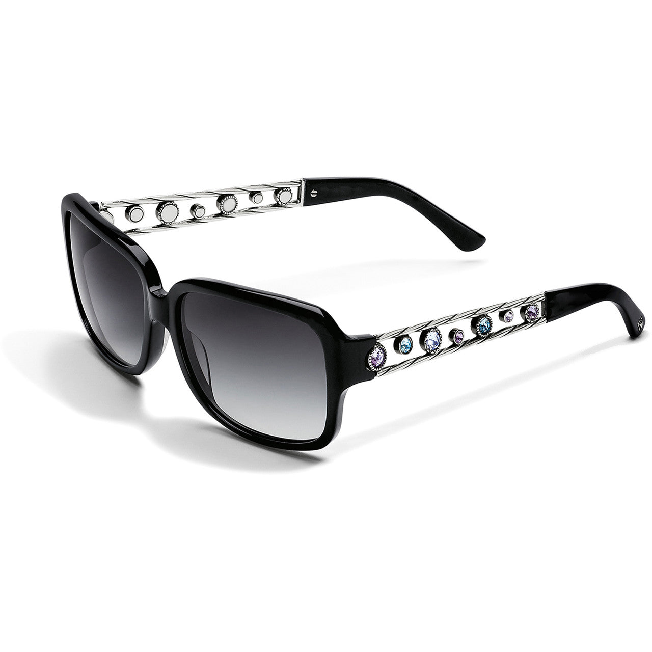 Brighton Halo Sunglasses (BLK/TANZ)