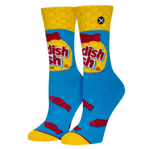Swedish Fish Ladies' Crew Socks (13015WONCD)